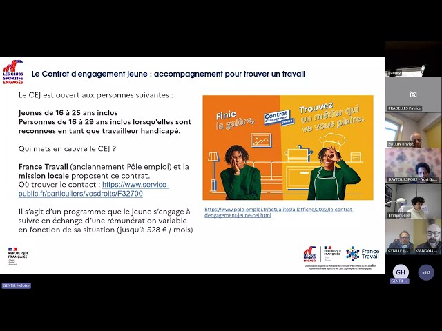 Impact 2024 - LCSE - Le sport au service de l'emploi - Axe 2 Les jeunes - 8 février 2024