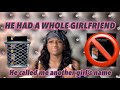 STORYTIME: HE CHEATED ON ME WITH HIS EX GIRLFRIEND WITH RECEIPTS | Consuela Tv