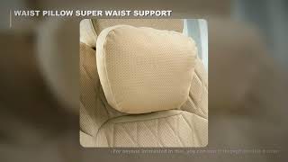 Car Seat Waist Pillow Super Soft Neck Waist Pillows for Grand Koleos/Geely Monjaro 2024 2025 Headres screenshot 5