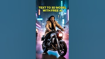 Text to 3D Model with FREE AI | Best AI 3D Generation Tools #ai #aitools #TextTo3D