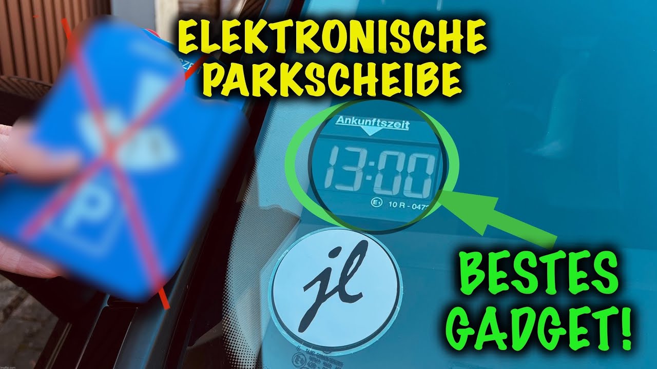 Elektronische Parkscheibe - Das beste Auto Gadget im Test 