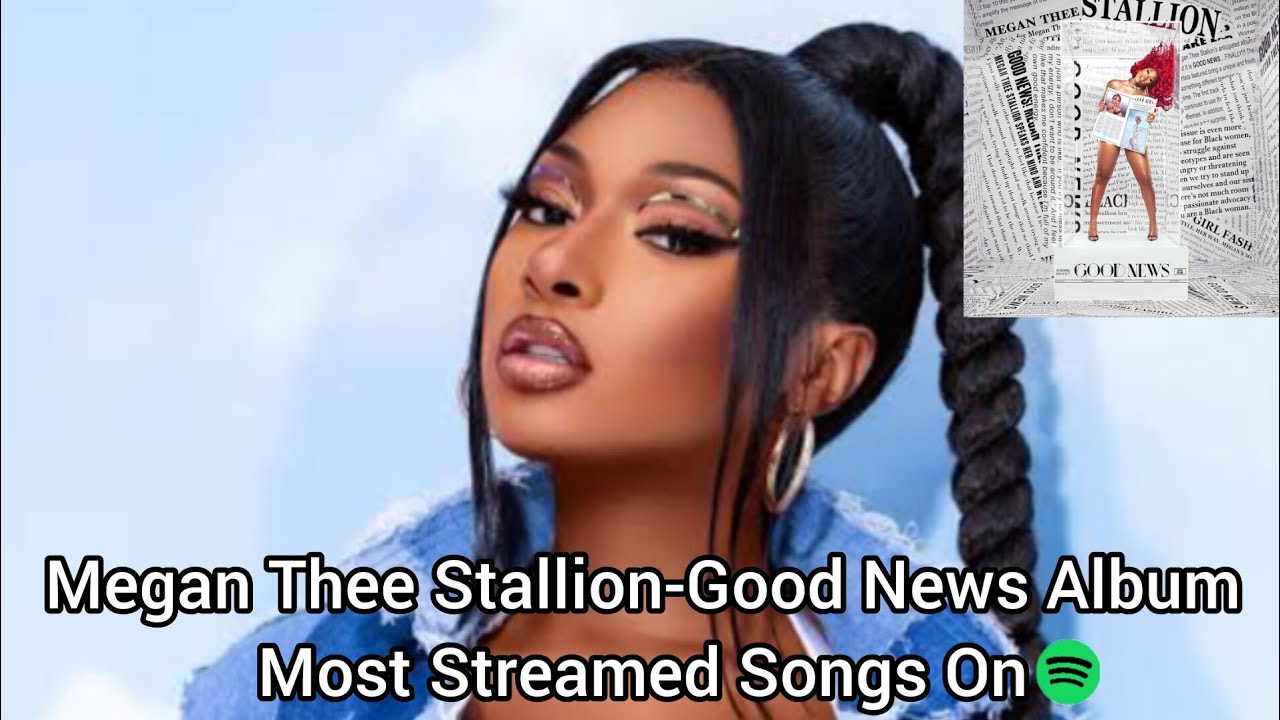 Megan Thee StallionGood News Album Most Streamed Songs On Spotify
