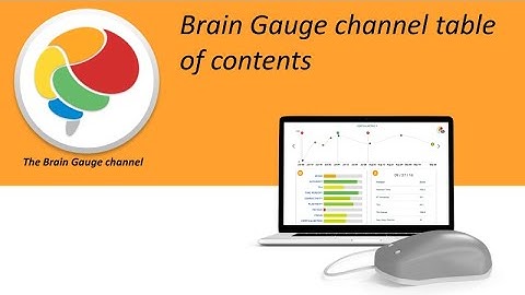 Brain Gauge channel table of contents