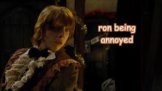 ron weasley being annoyed for 3 minutes straight