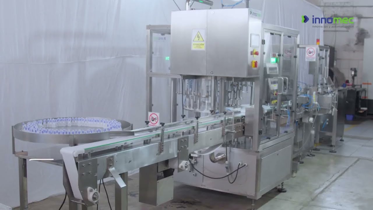 Línea de inspección de oftalmicos