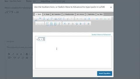 Math Equation Editor Video for Students