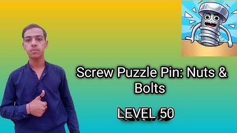 Screw Puzzle Pin: Nuts & Bolts Level 50 Walkthrough Gameplay Solution