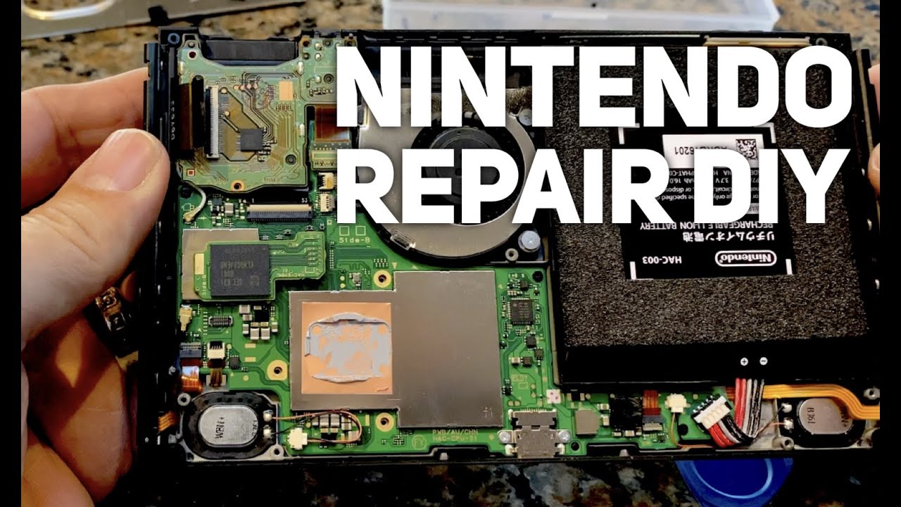 Nintendo Switch Cartridge Slot Repair Diy Youtube