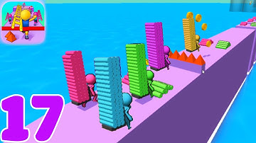 Ladder Race Gameplay Walkthrough All Level 122 - 137 Update Android,iOS Part 17