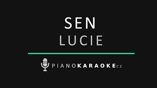 Lucie - Sen | Piano Karaoke Instrumental