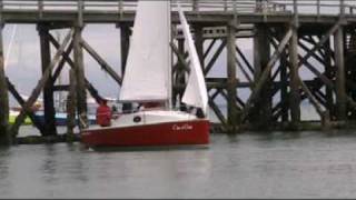 Vidéo du Clin d'Oeil, voilier de 6 mètres du chantier naval des Venètes  Morbihan