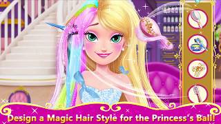 Long Hair Princess 2 Royal Prom Salon Dance Games screenshot 4