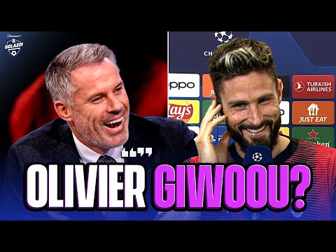 Jamie Carragher Butchers The Pronunciation Of Olivier Giroud | Cbs Sports Golazo | Ucl Today