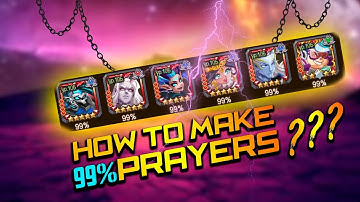 Magic Rush Heroes  | How to Make 99% Prayers | Как Сделать 99% Молитв
