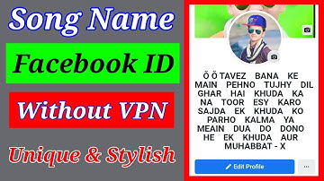 How To Create Song Name Facebook Account | How To Make Song Name Fb Id Without VPN | Without Proxy