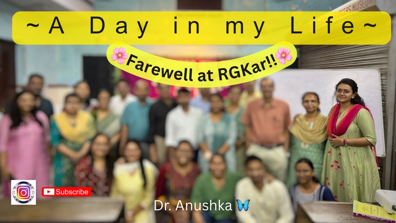 Farewell at Rgkar!🙏👩🏻‍⚕️✨🌸👼🏻   