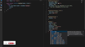 Creating the Weekday component