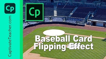 Adobe Captivate - Baseball Card Flip Effect