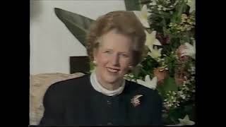Margaret Thatcher & Mikhail Gorbachev