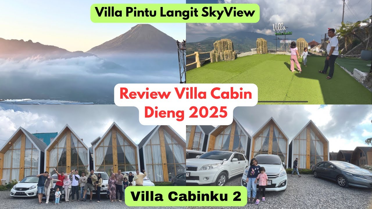 Villa Pintu langit & Cabinku 2 Dieng 2025  #trending 