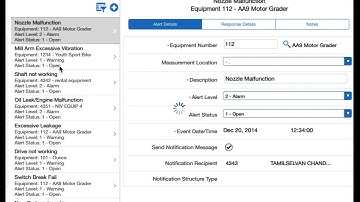 Condition Based Maintenance Tablet for JD Edwards EnterpriseOne