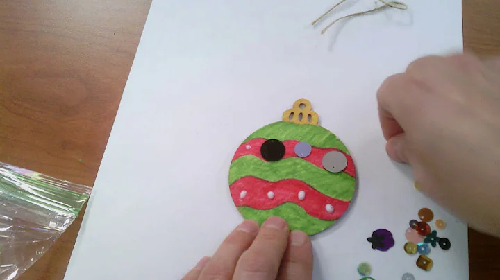 wood Christmas ornament