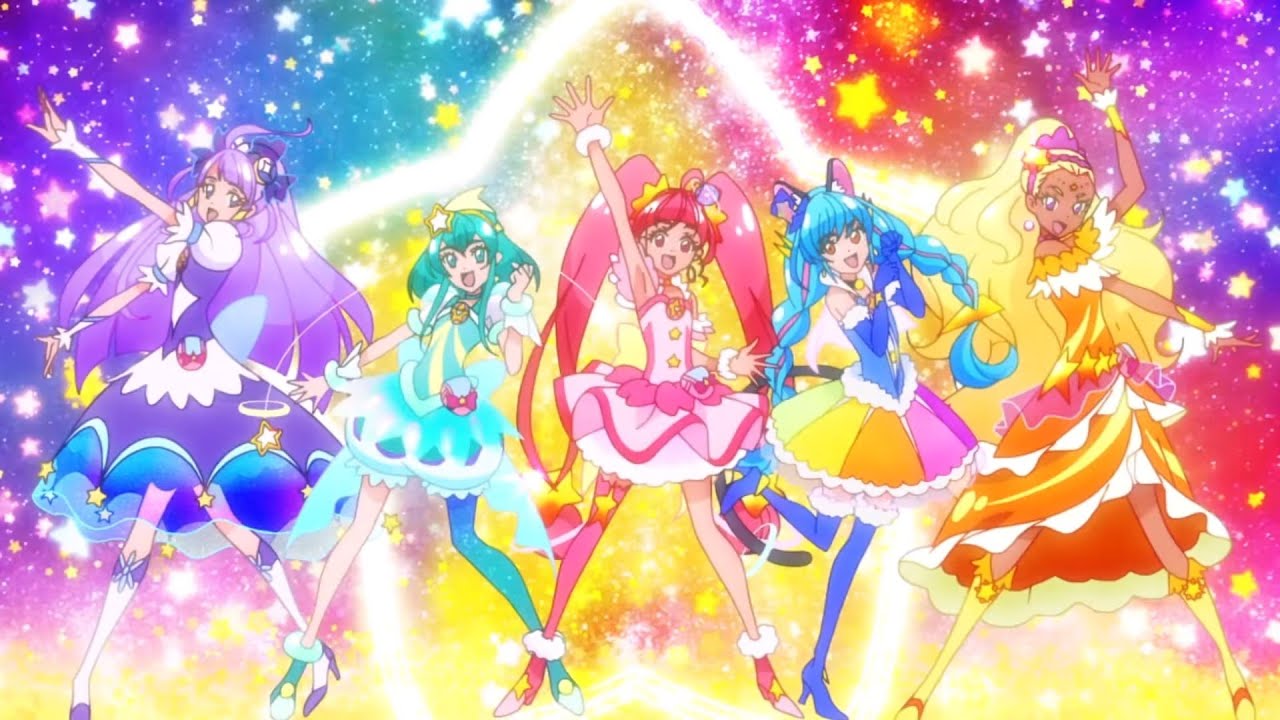 [1080p] Color Charge! (Star Twinkle Precure 2nd Group Transformation)
