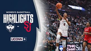 HIGHLIGHTS | No. 1 Huskies Take Down St. John's