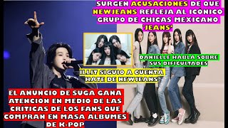 🤯ANUNCIO DE SUGA GANO ATENCION EN MEDIO DE CRITICAS/ILLIT SIGUIO A CUENTA HAT3 DE NJ/NJ ACUS4DAS DE