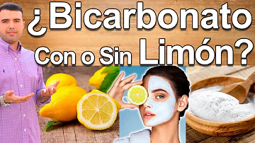 ¿Qué pasa si te pones limón y bicarbonato en la cara?