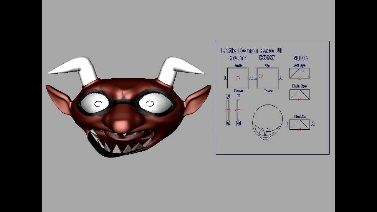 Soul Eater Little Demon Facial UI Test YouTube