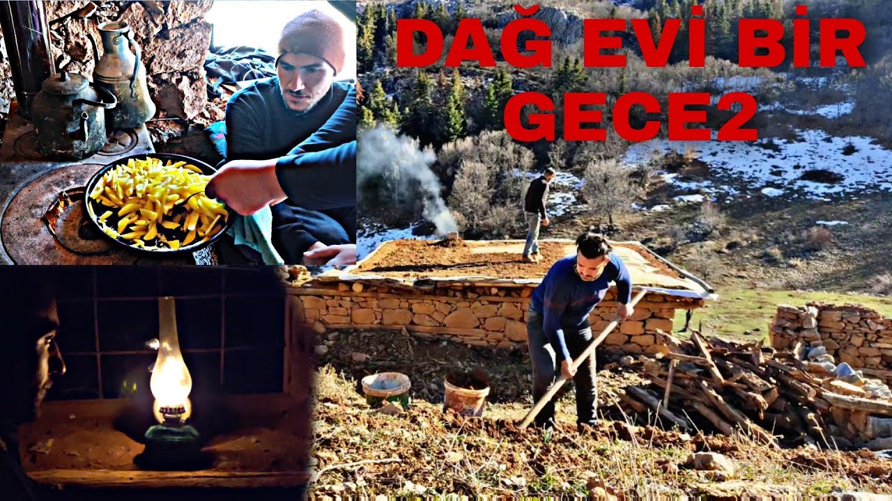 DAĞ EVİNDE KUŞ SESLERİYLE UYANMAK-soba başı kahvaltı