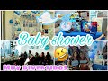 vlog | baby shower de mi hija nos divertimos muchísimo 😂🤣