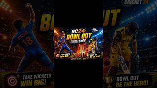 🔥 JASPRIT BUMRAH 🆚 VIRAT KOHLI | Bowled Out Challenge 😱 | Real Cricket 24 #shorts #ipl #cricket