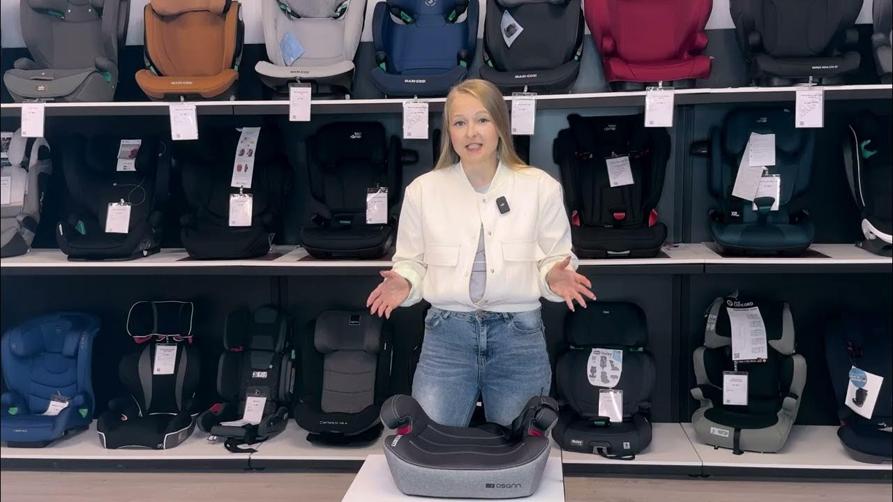 Osann Lux Isofix – бустер для детей от 6 до 12 лет - YouTube