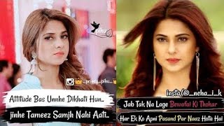 Beyhadh 2 maya dialogue whatsapp status |  behad maya dialogue Status 4k | best dialogues of maya