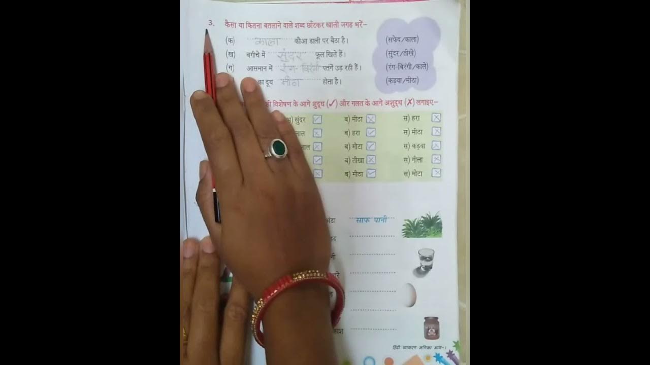Class 1 Hindi Vyakaran Ch 7 Kaisa Ya Kitna class-1-hindi-vyakaran-ch-7-kaisa-ya-kitna