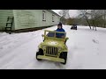 MEGA JEEP WILLYS 24V - 3miejscowy dla dzieci
