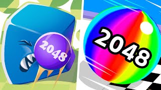 Ball Master 2048 Shooter vs Ball Run 2048  - Max Level Gameplay (Part 1) screenshot 2