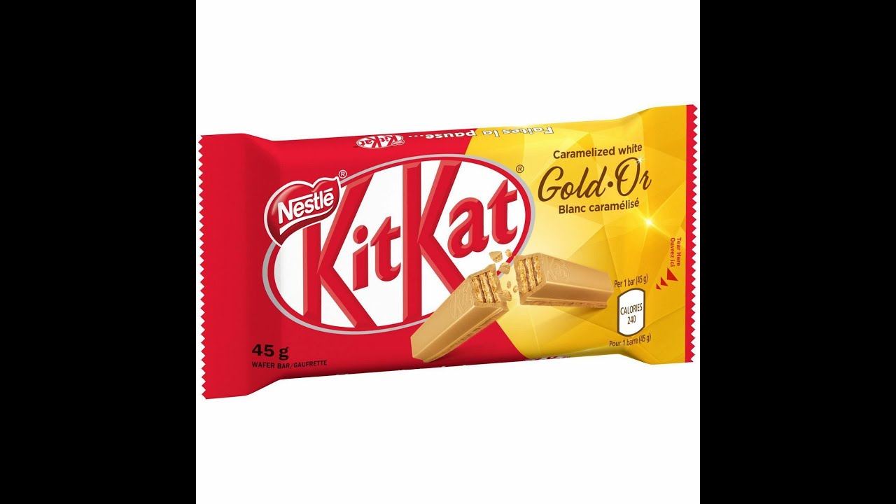 Gold Kit Kat - YouTube