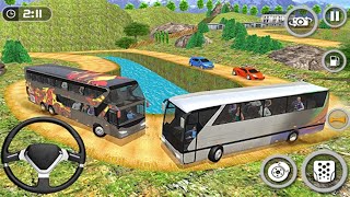 Coach Bus Simulator 2018 Mobile Bus Driving - Luxury Bus Unlocked - All Levels Completed Gameplay 3D
