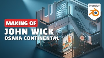 Creating an Isometric Scene in Blender - Inspired by John Wick 4