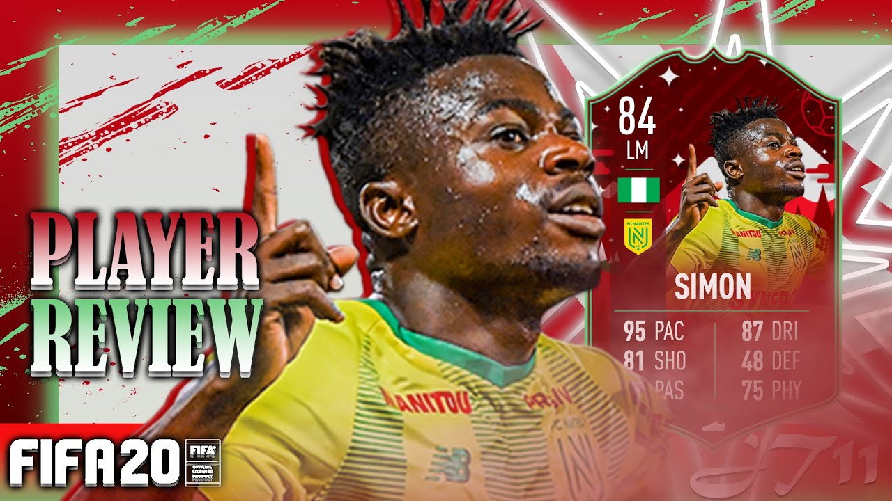 FIFA 20 MOSES SIMON 84 PLAYER REVIEW