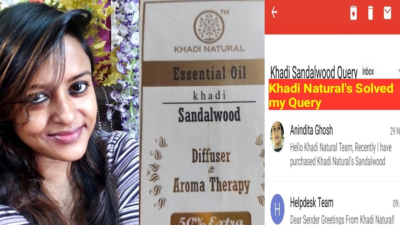 Khadi Khadi Natural Khadi Oil Essential Oil Sandalwood Oil