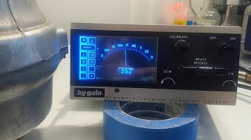 Hy-Gain Ham IV Rotor controller overhaul made possible by EA7HG Visual Rotor