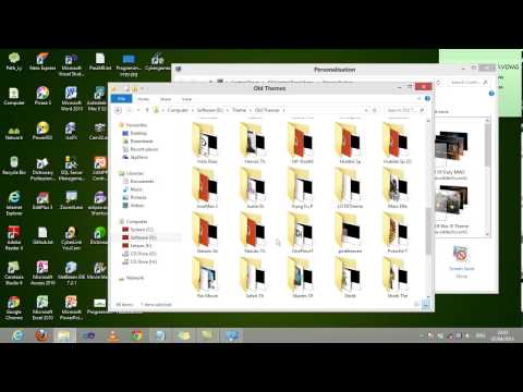 ການນຳເອົາ Themes ທີ່ຕິດຕັ້ງຢູ່ຄອມຄົນອື່ນແລ້ວມາໃຊ້ໂດຍປາສະຈາກ File ຕິດຕັ້ງ