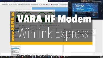 VARA HF Modem Settings