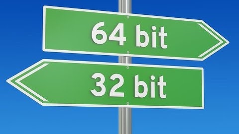 What is the difference 32 VS 64 bits CPU