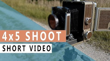 4x5 large format shoot of an old ammunition bunker. [ Using a Wista 45D field camera ]