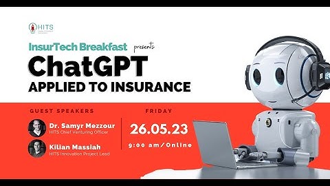 Insurtech Breakfast present: ChatGPT Applied to Insurance